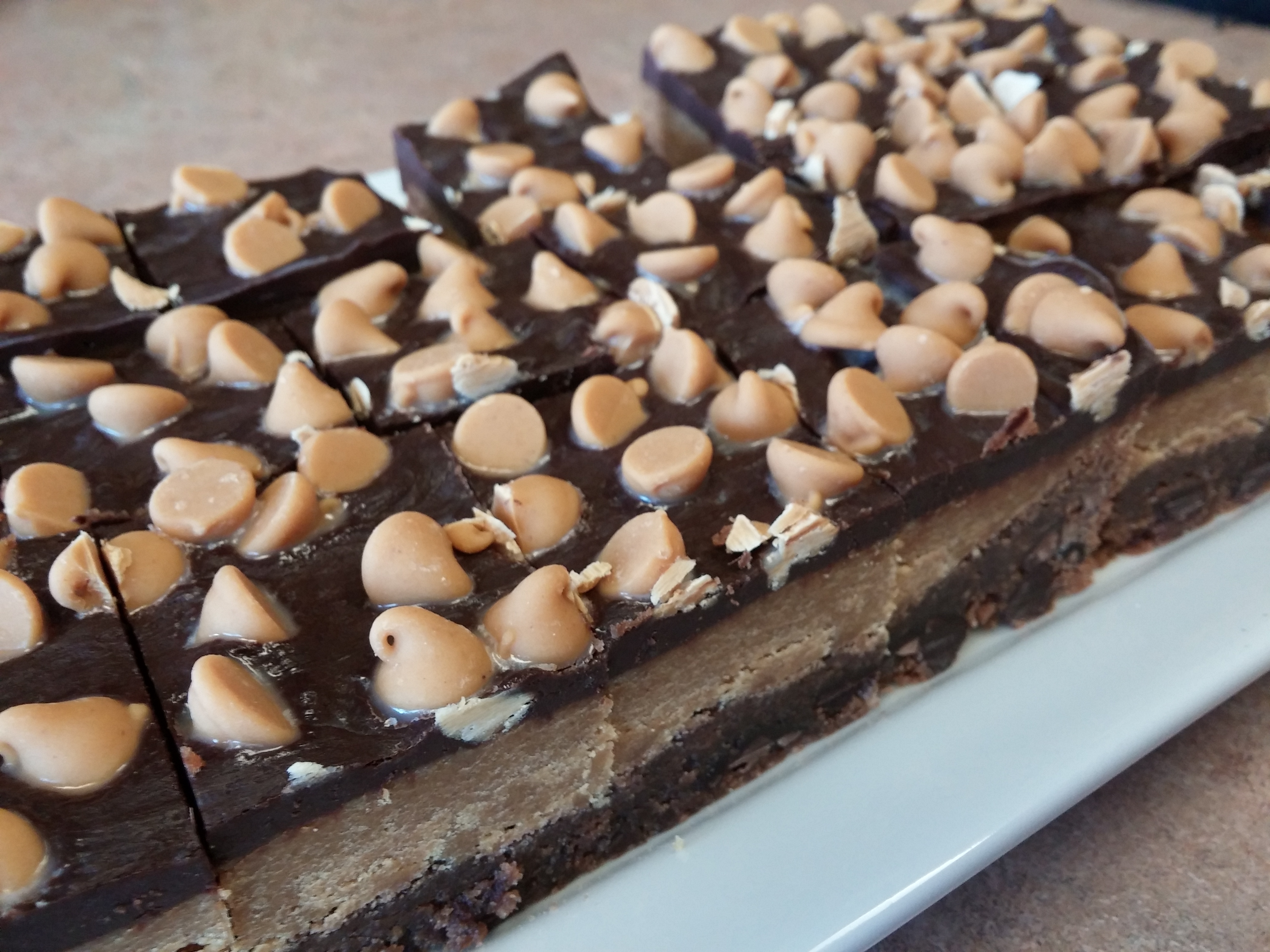 Peanut Butter Cookie Dough Brownies Tyler Merrick