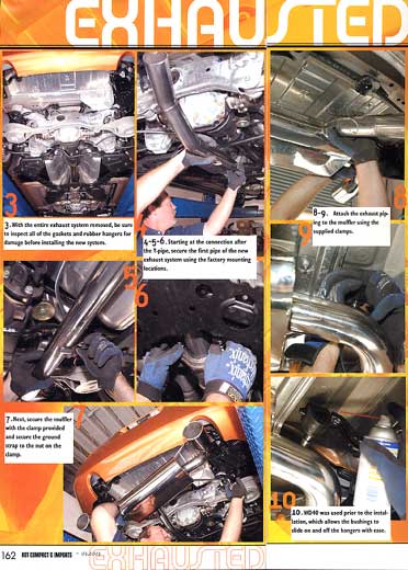 350Z Exhaust Installation Pictures