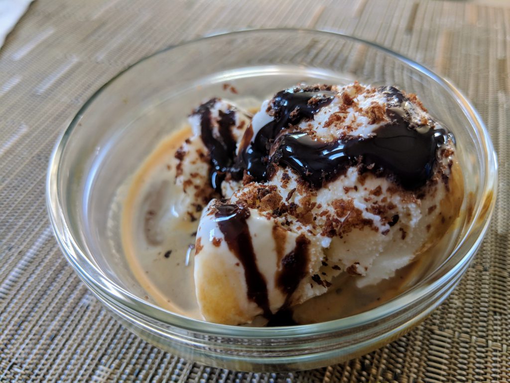 Espresso over Vanilla Ice Cream (Affogato) Tyler Merrick